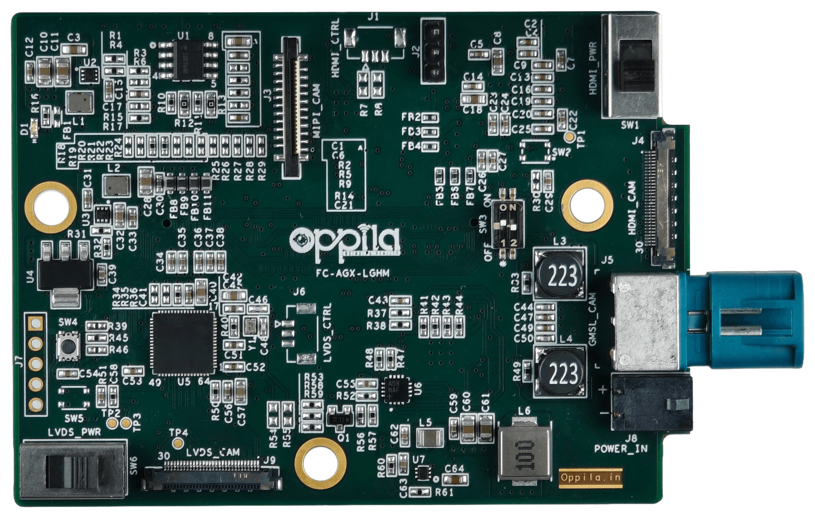 AGX Orin MIPI CSI-2 Bridge Board