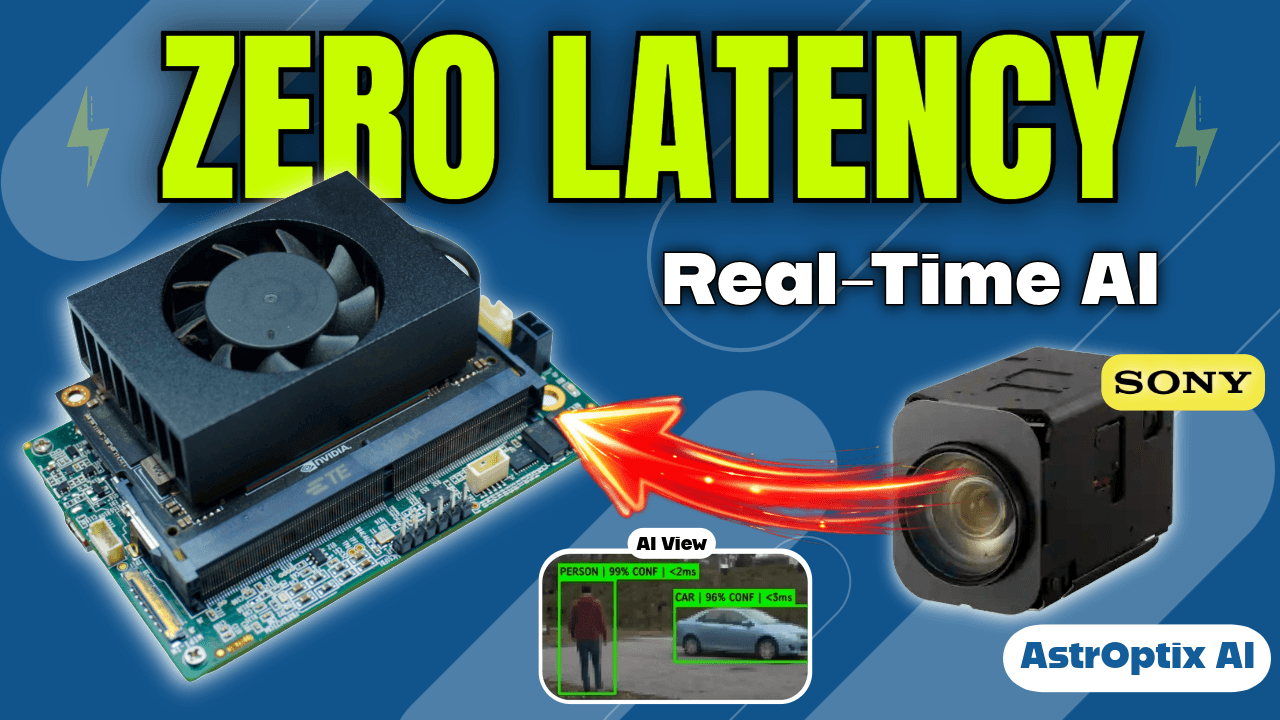 Integrating Sony FCB-EV9500L / EV9520L on Jetson Orin Nano/NX using AstrOptix AI Platform