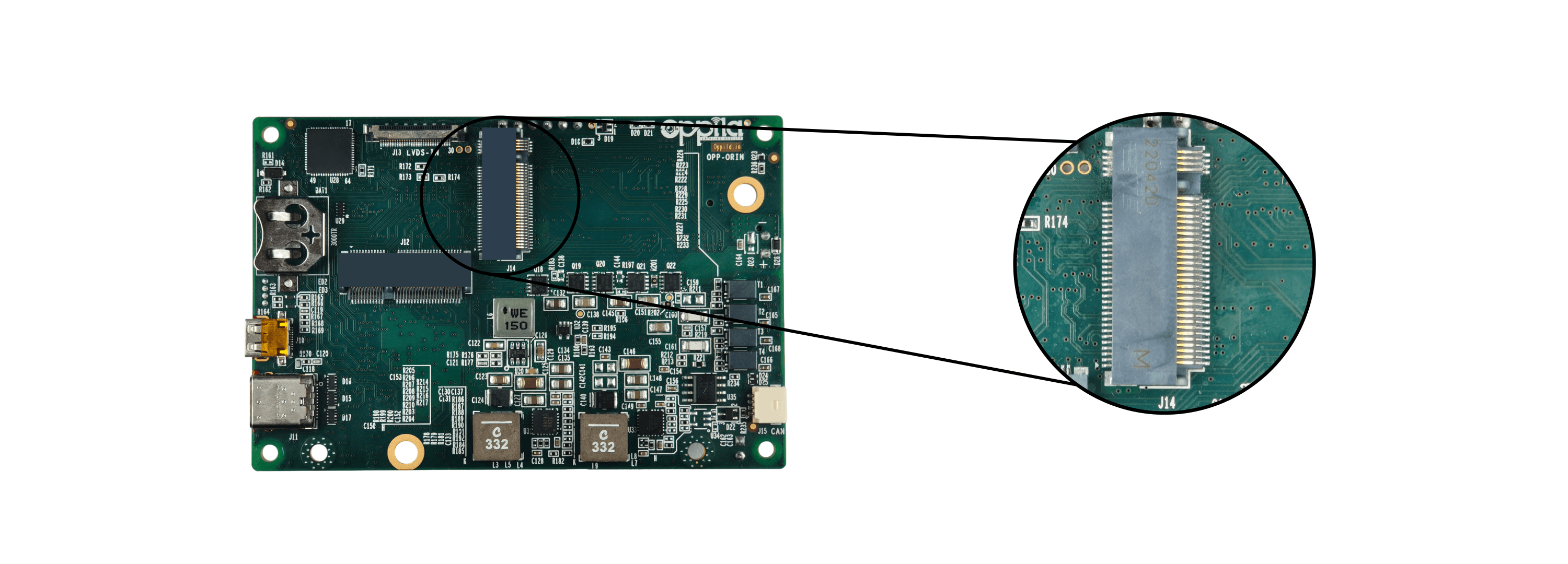 J14 M.2 NVMe Connector