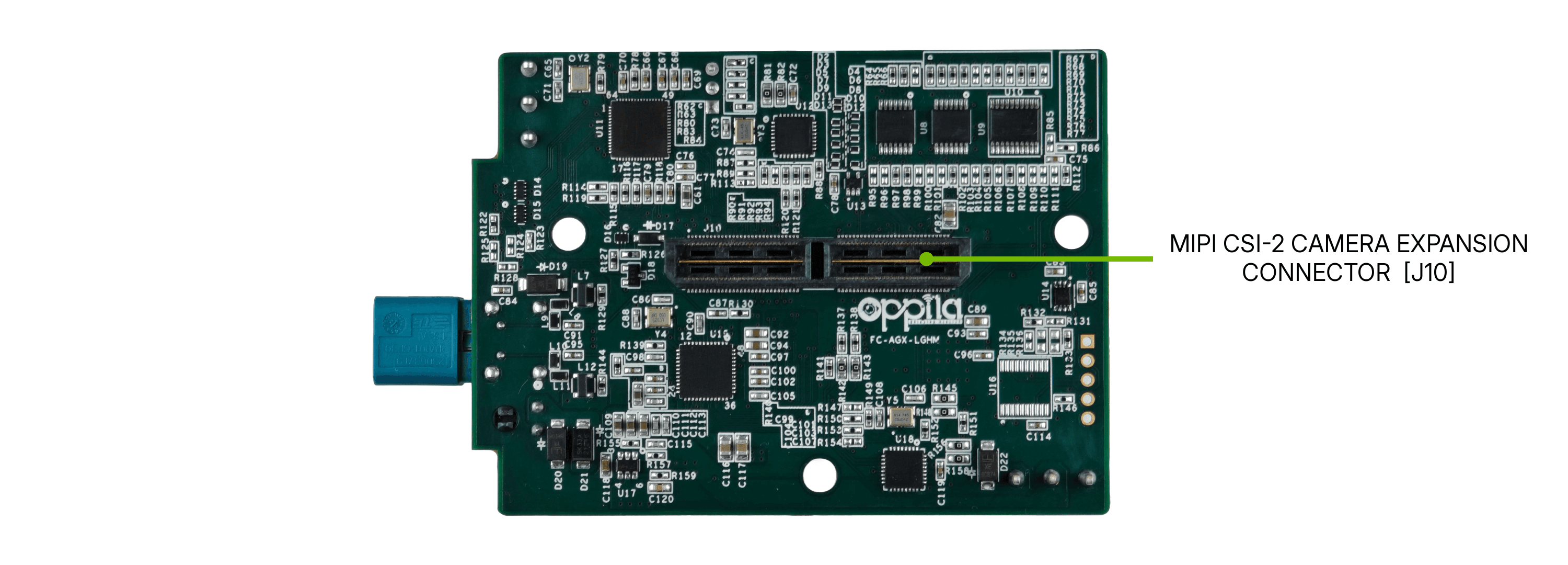 AGX Orin MIPI CSI-2 Bridge Board Block Diagram