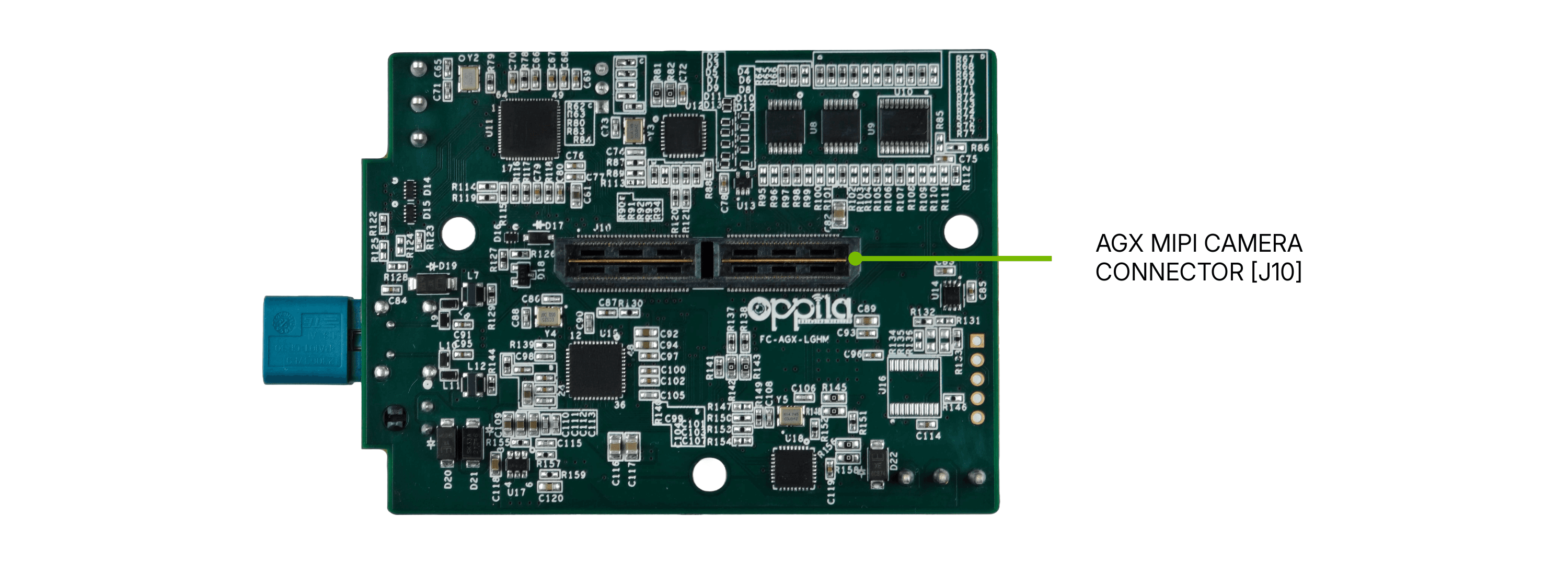 AGX Orin MIPI CSI-2 Bridge Board Block Diagram