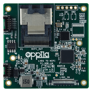 LVDS – MIPI CSI-2 Bridge Board for NXP i.MX8M Plus