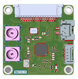 Oppila PAL – MIPI CSI-2 Pico Bridge Board view 1