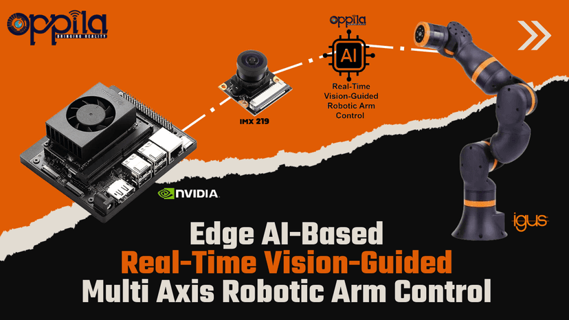 Edge AI Vision-Guided Robotic Arm Control | Real-Time Object Detection with Jetson Orin Nano