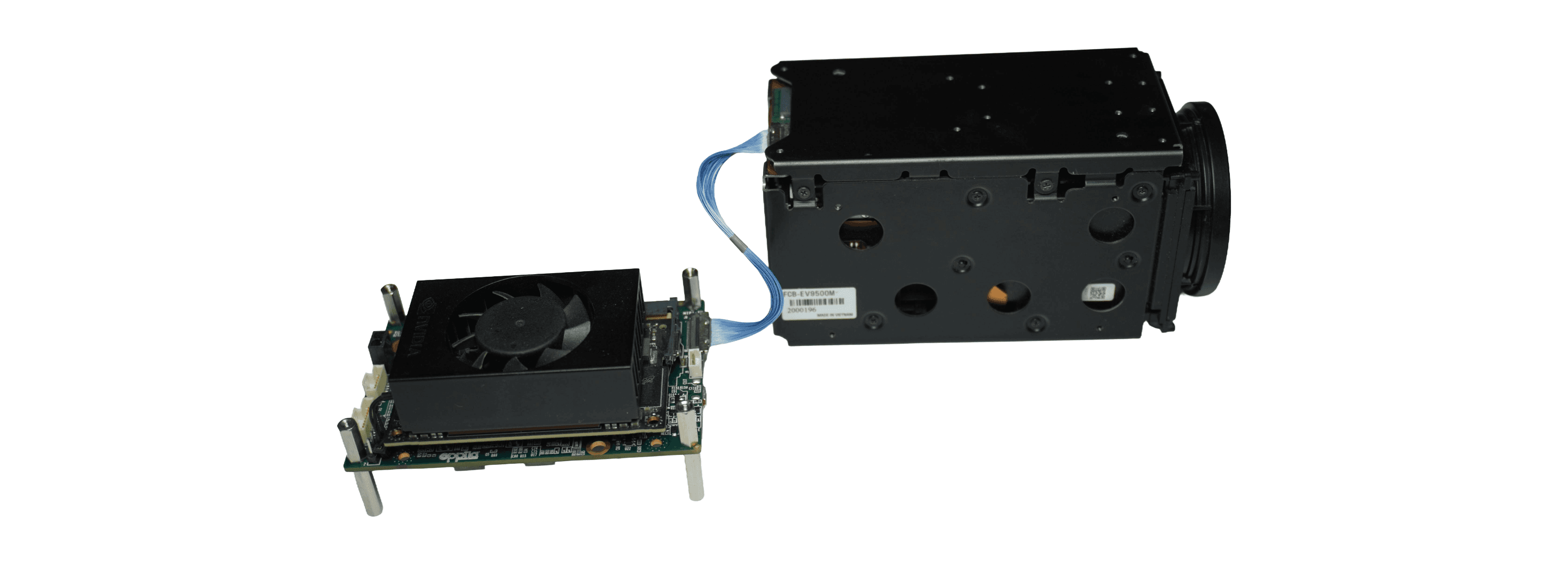 MIPI camera connected to AstrOptix AI Carrier Board