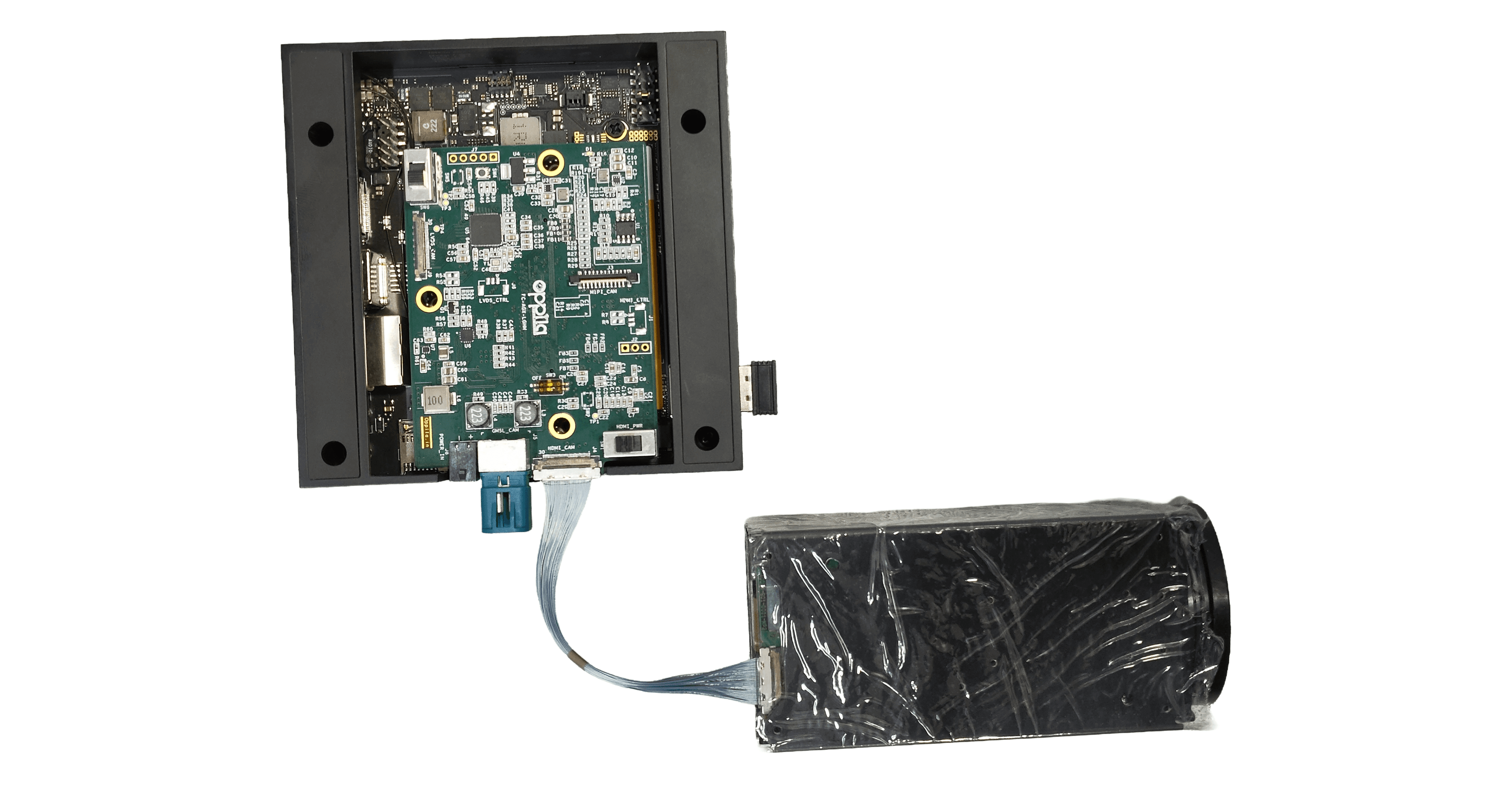 HDMI camera connected to the AGX Orin MIPI CSI-2 Bridge Board
